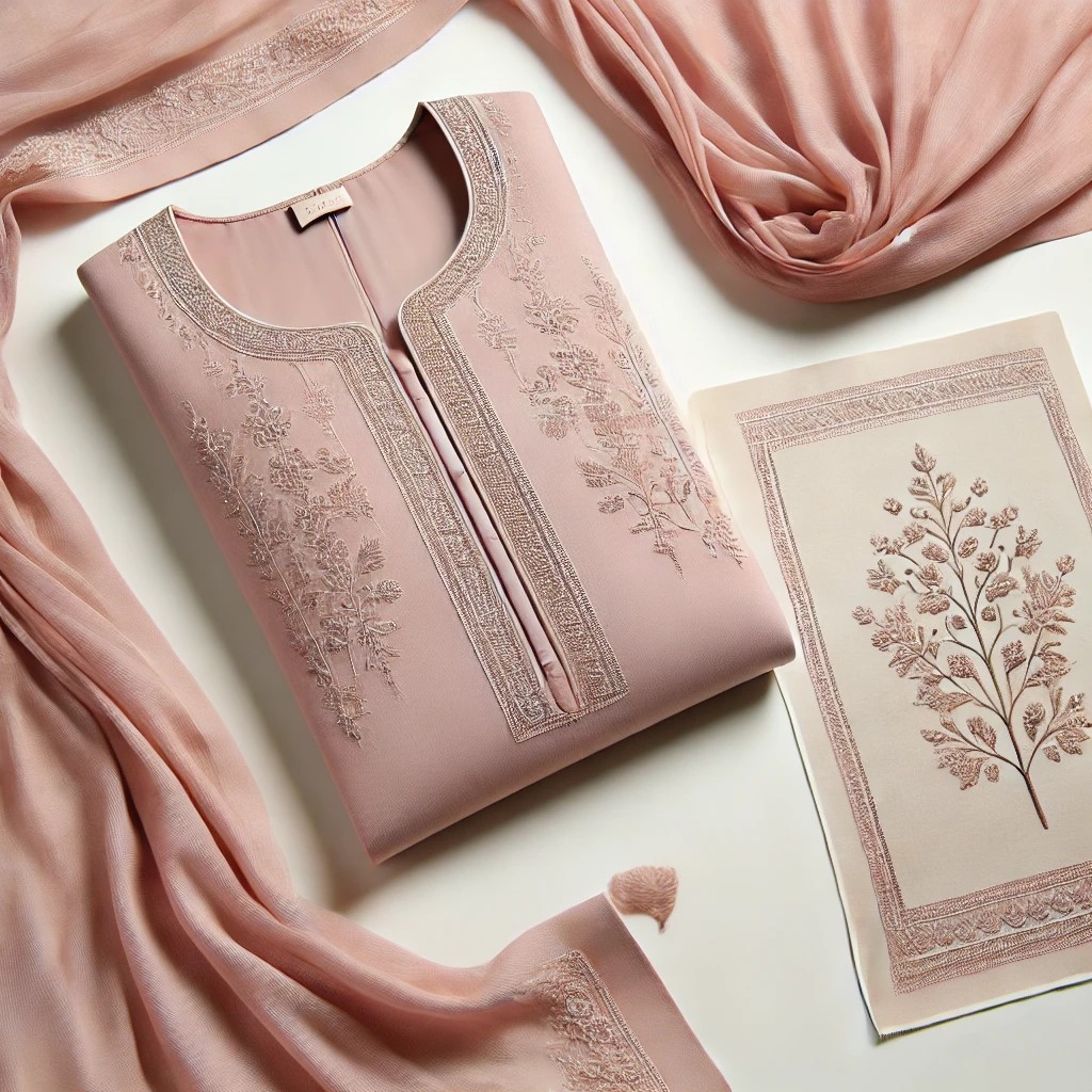 Pastel Pink Salwar Kameez